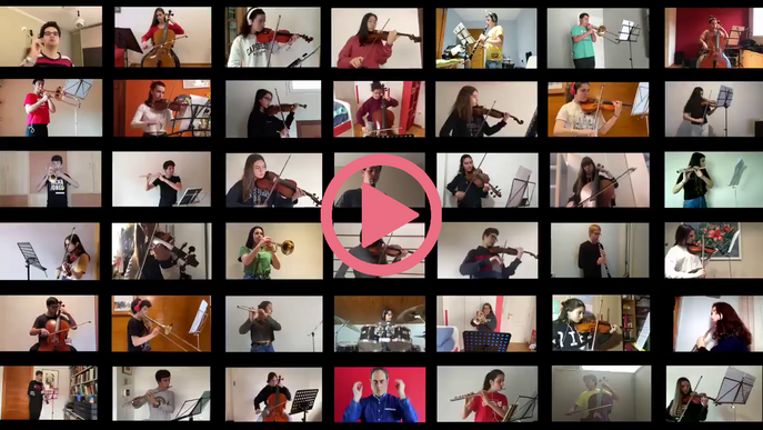⏯️ #VÍDEO | L'Orquestra Simfònica L'Intèrpret representa "Els Miserables" des de casa