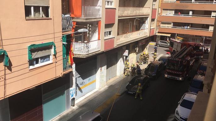 ⏯️ Incendi en un habitatge del carrer Dolors 'Lolín' Sabater de Lleida