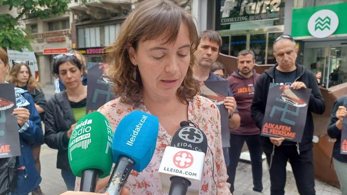 La CUP Lleida denuncia les "amenaces de l'extrema dreta" i proposa "un pacte antifeixista a la Paeria"