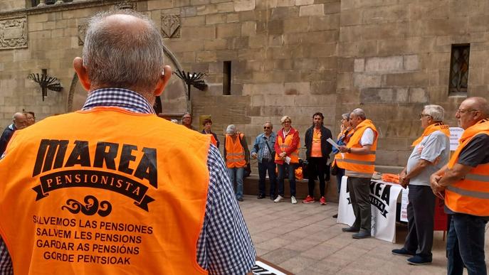 La Marea Pensionista de Lleida es mobilitza per "exigir pensions mínimes iguals a l'SMI"