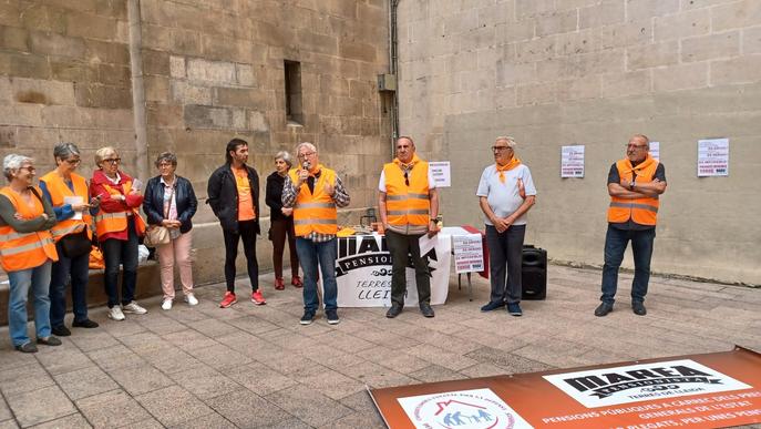 La Marea Pensionista de Lleida es mobilitza per "exigir pensions mínimes iguals a l'SMI"