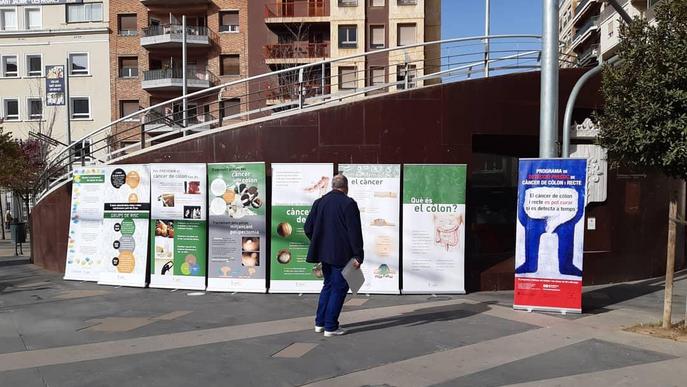 ⏯️ L'AECC Lleida surt al carrer pel Dia Mundial Contra el Càncer de Còlon