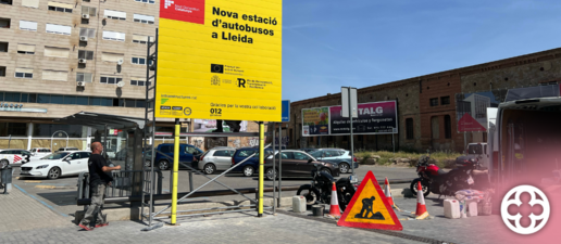 Inicien els primers treballs de construcció de la nova estació d'autobusos de Lleida