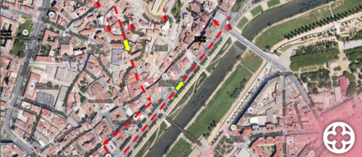 Talls de trànsit amb motiu de la celebració de la Festa de Moros i Cristians de Lleida
