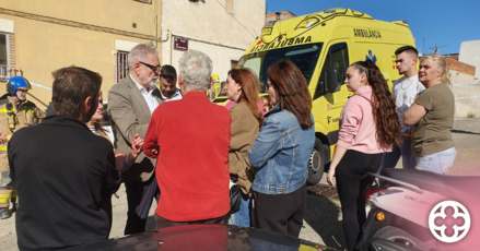 Rescaten un operari atrapat sota les runes d'un sostre esfondrat en una casa de Lleida
