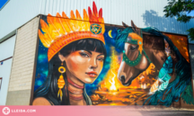 El mural ‘The horse’ de la francesa AnnaConda guanya el premi del públic del VII Torrefarrera Street Art Festival
