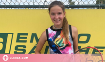 Maria Pardo, del CT Lleida, classificada per disputar el Campionat d'Espanya Infantil de Tennis