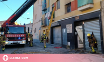 Sis ferits, cap greu, en un incendi en un bloc de pisos de Lleida