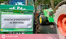 ⏯️ Un centenar de tractors es concentren a Lleida per exigir solucions davant la sequera