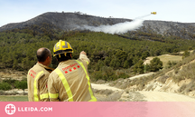 Els Agents Rurals xifren en 453 les hectàrees cremades per l'incendi de la Franja