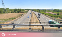 El Mitma aprova provisionalment la passarel·la de vianants sobre l'A-2 al Pla d'Urgell