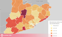 ℹ️ Les àrees policials de Catalunya amb més denúncies per violència masclista