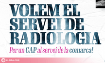 Convocada una manifestació a les Borges Blanques per reclamar el servei de radiologia