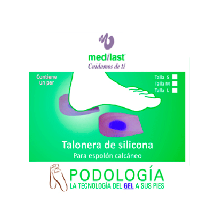 Talonera de selicona.