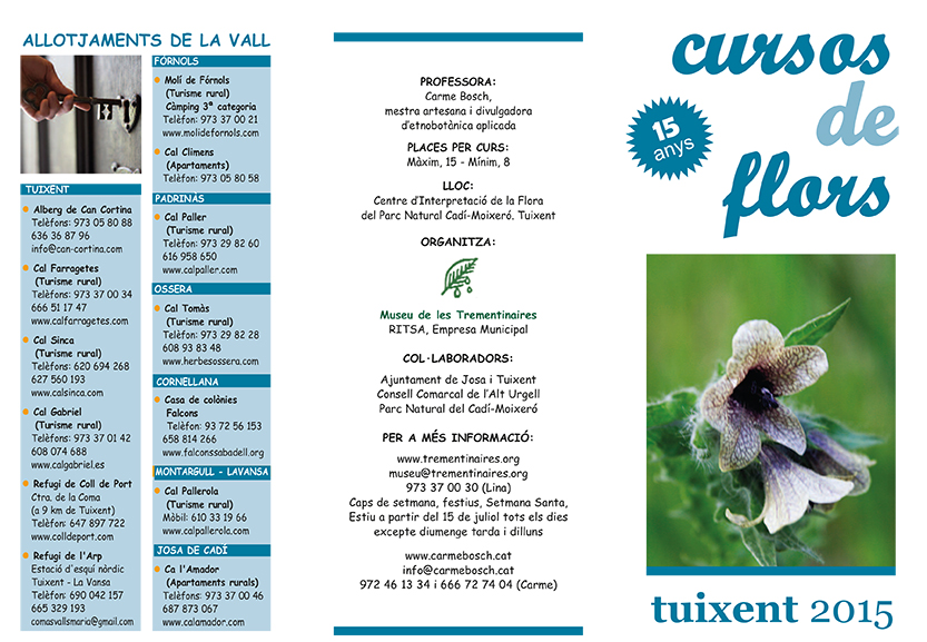 CURSOS DE FLORS