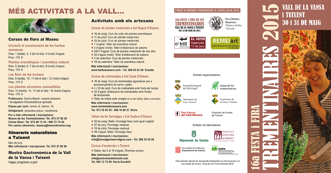 16ª FESTA I FIRA TREMENTINAIRES 2015