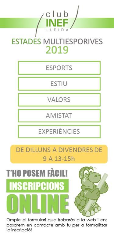 ESTADES MULTIESPORTIVES D'ESTIU
