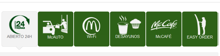 SERVICIOS EN EL RESTAURANTE