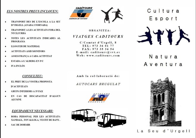 ACTIVITATS D' AVENTURA