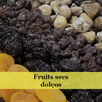 FRUITS SECS DOLÇOS