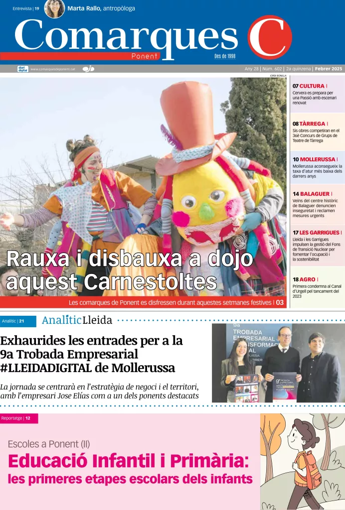 Portada de Comarques de Ponent 602