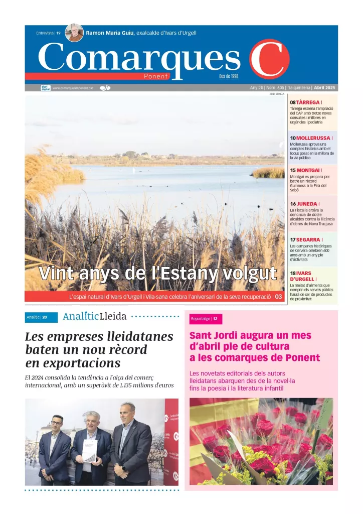 Portada de Comarques de Ponent 605