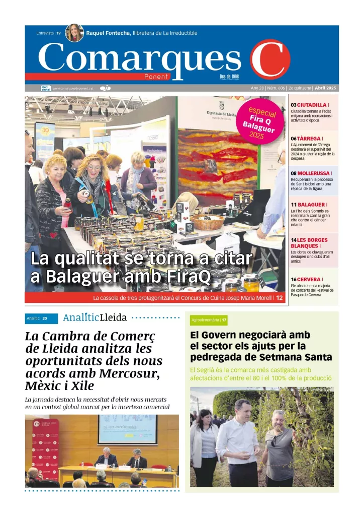 Portada de Comarques de Ponent 606