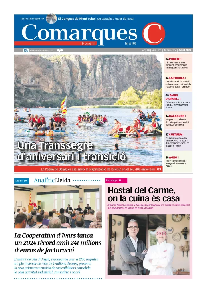 Portada de Comarques de Ponent 611
