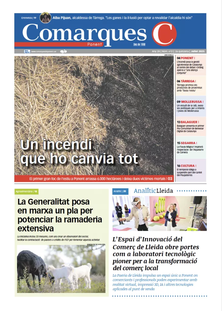 Portada de Comarques de Ponent 612