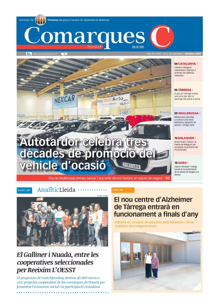 Portada de Comarques de Ponent 616