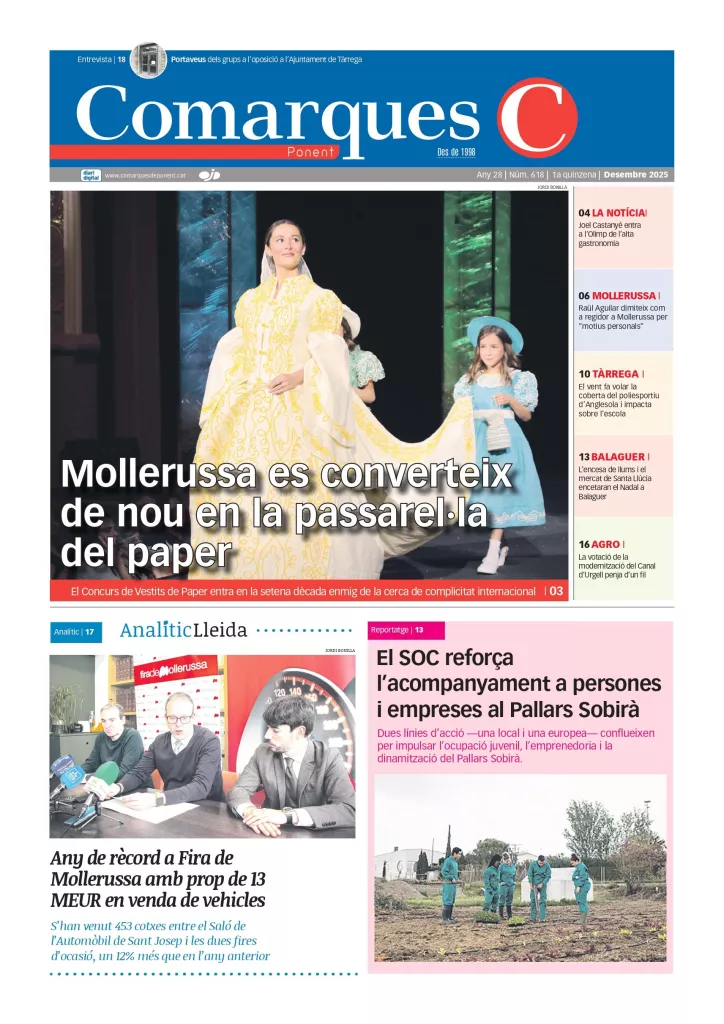 Portada de Comarques de Ponent 618