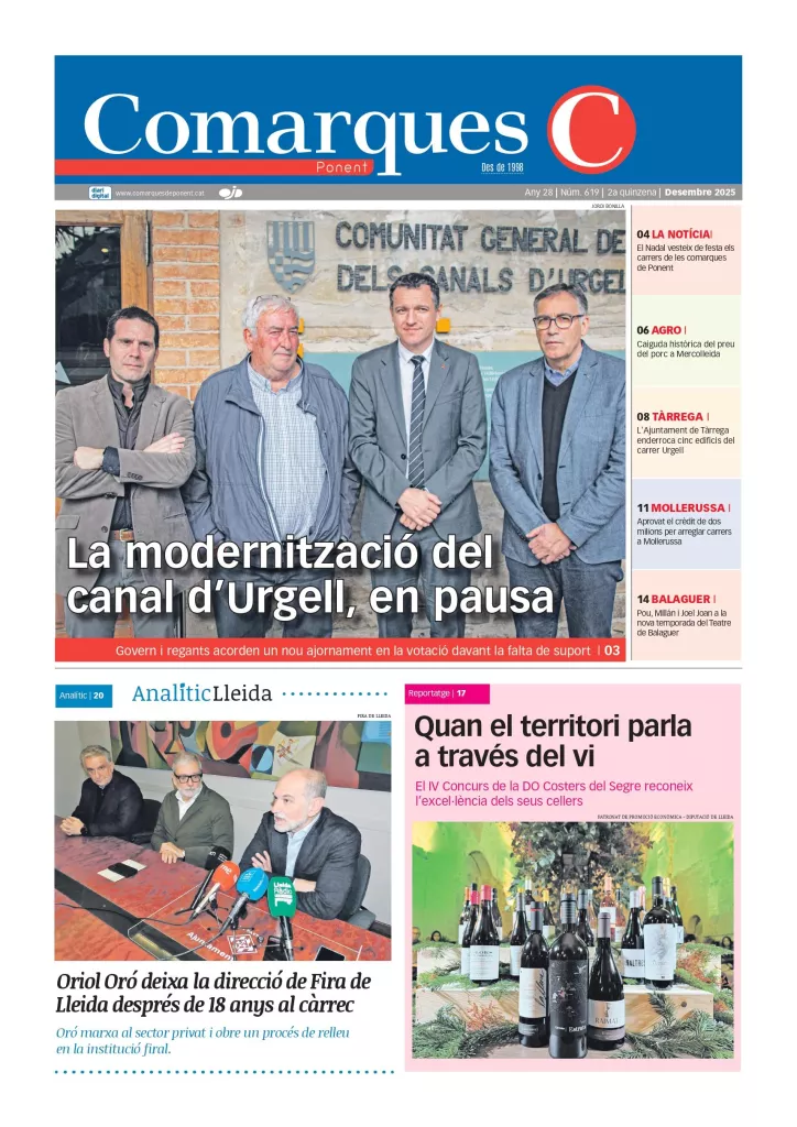 Portada de Comarques de Ponent 619