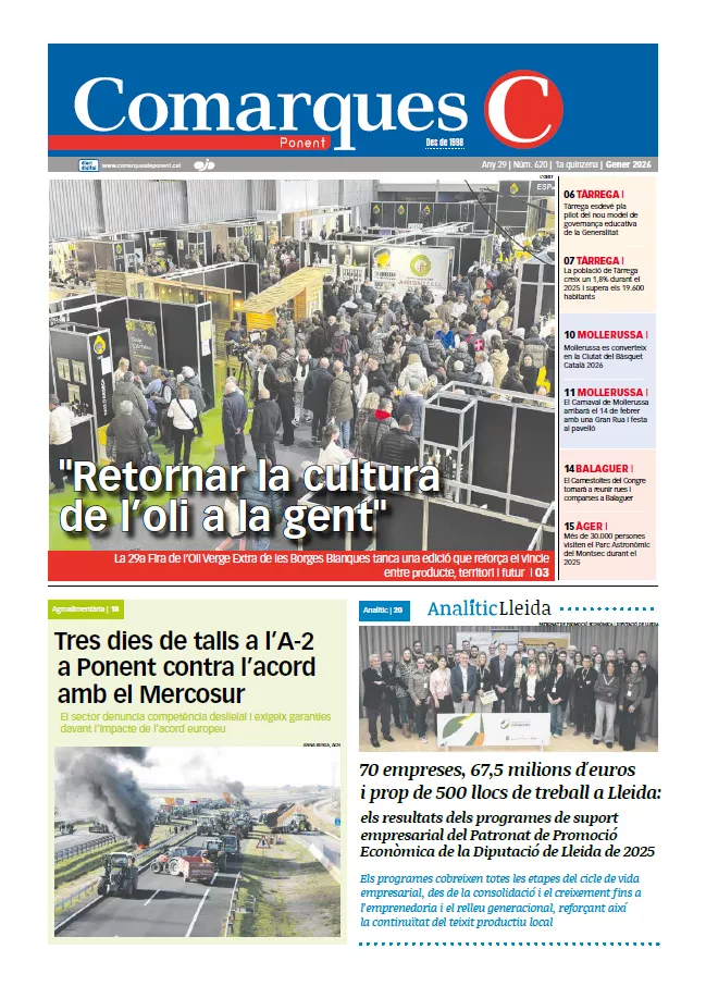 Portada de Comarques de Ponent 620