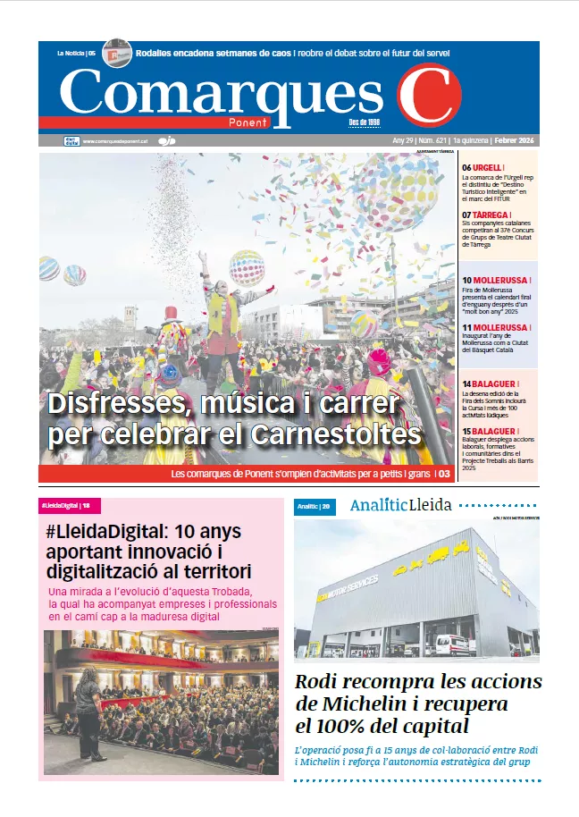 Portada de Comarques de Ponent 621