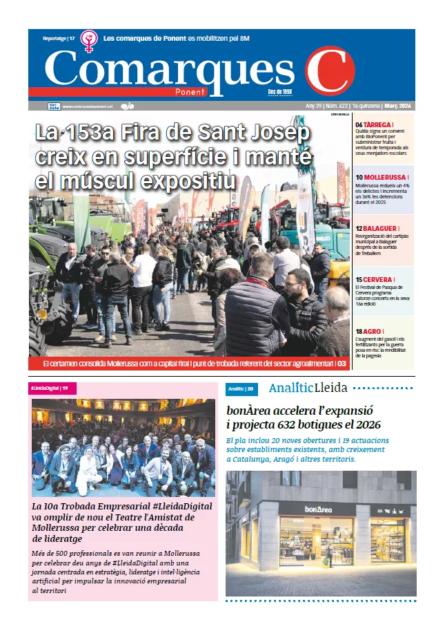 Portada de Comarques de Ponent 622