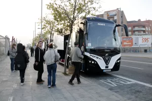 La vaga de maquinistes redueix l'afluència de passatgers a l'estació de Lleida