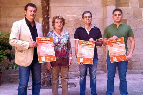 Castells simultanis també a Lleida aquest diumenge per la consulta