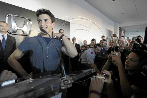 Marc Màrquez s'entrena a Rufea i Àlex, a Alcanyís