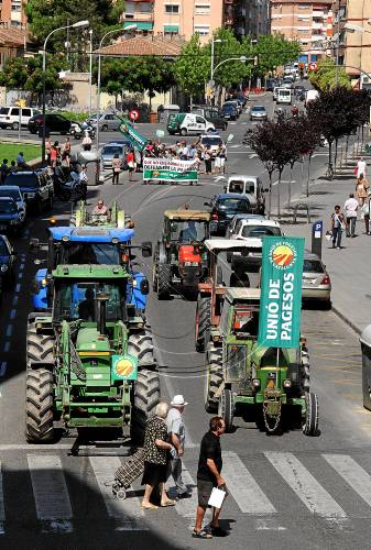 Tractorada a Lleida per exigir al Govern que faci canvis en el PDR