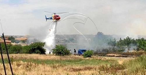 Una màquina empacadora i una recol·lectora van provocar els incendis d'Oliola i la Sentiu