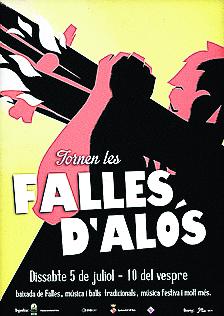 Alós recupera les falles 65 anys després