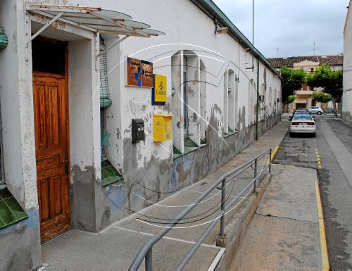 Les obres del nou consultori mèdic d'Ivars, al setembre