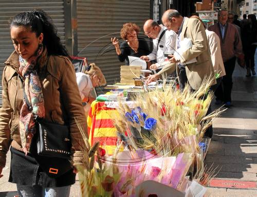 La Paeria restringirà parades de roses i llibres a Sant Jordi