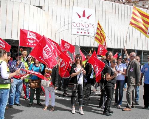 La plantilla del Condes de Urgel, sense atur un mes després del tancament