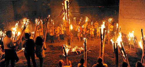 Llesp clausura el calendari de falles del Pirineu