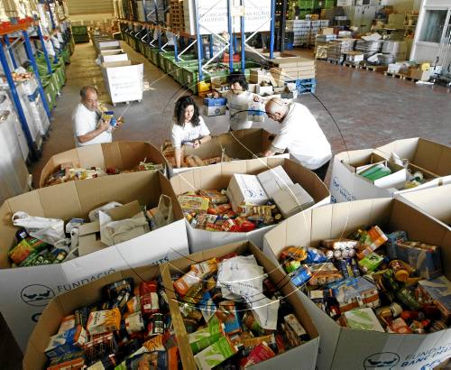El Banc d'Aliments recull 5.000 quilos a Lleida durant els mesos de juny i juliol