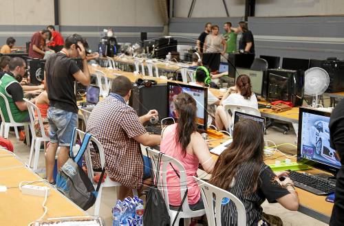 Arriben a Tàrrega la meitat dels inscrits a la segona Lan Party
