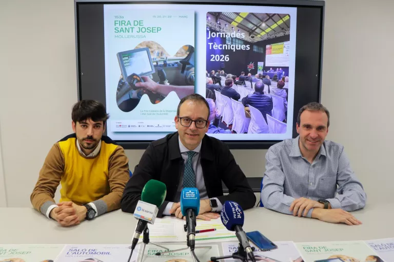 Mollerussa presenta 24 jornades tècniques per a la 153a Fira de Sant Josep, amb el focus en el futur del sector agrari