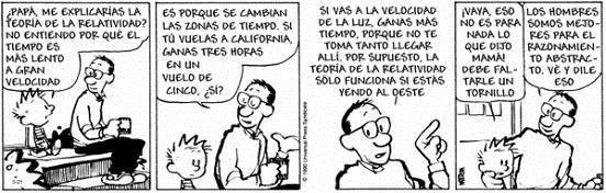 Las Relatividades de Einstein contadas por un australopithecus afarensis (2)