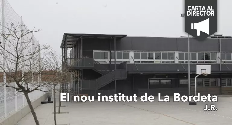 El nou institut de La Bordeta